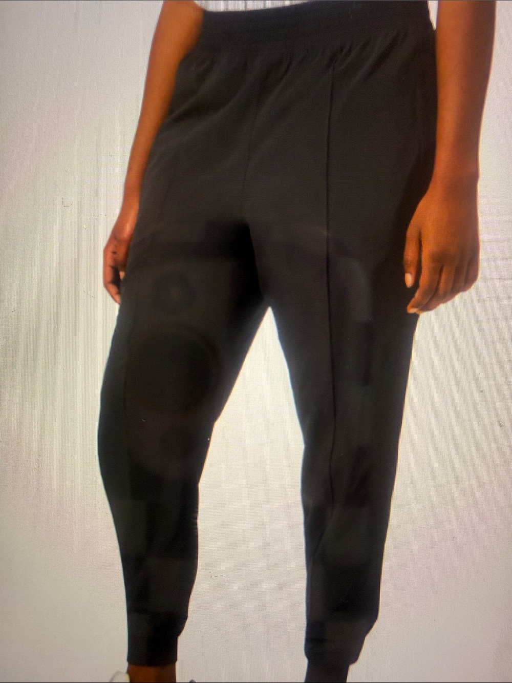 lululemon athletica Black Relaxed Track Joggers